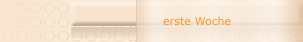 erste Woche
